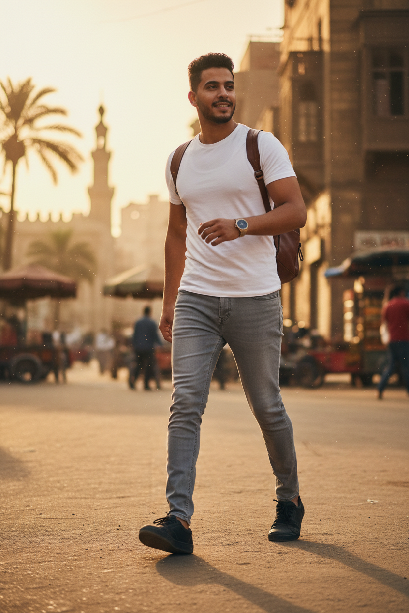 جينز سادة رجالي تركي — قطن 95% | مقاسات 30 حتى 50